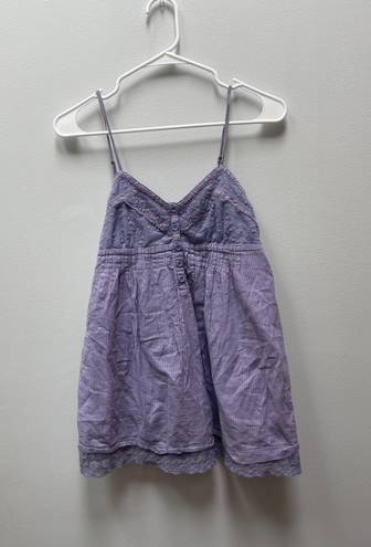 Kirra Purple Babydoll Tank