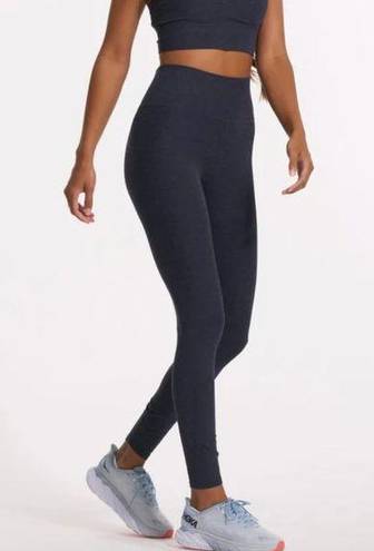 Vuori  Clean Elevation High Waist 7/8 Leggings Midnight Heather