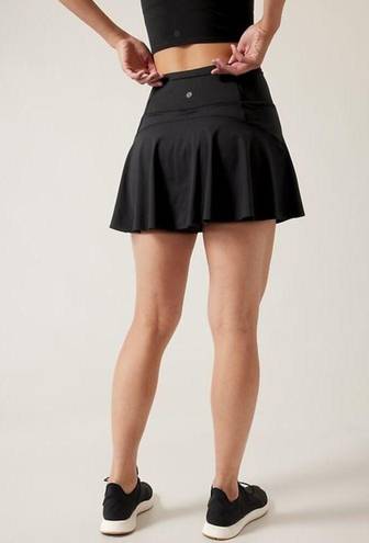 Athleta  Womens Black Activewear Tennis Skort - Size 6