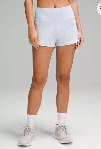 Lululemon Speed Up High-Rise Lined Short 4" (Windmill Blue Color)