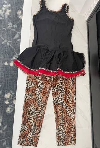 Revolution Dancewear Leopard Costume One Piece