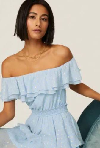 Yumi Kim New  Daria Off the Shoulder Dress Large