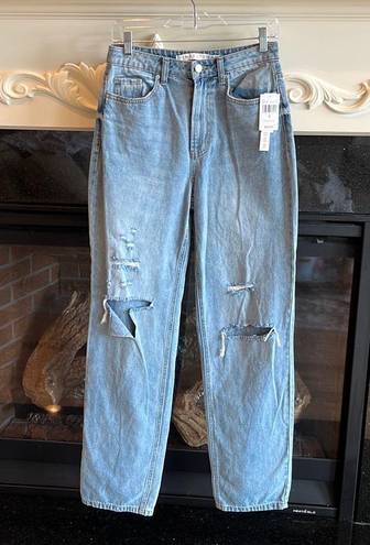 Tinseltown Straight Leg Destructed Jeans Size 9