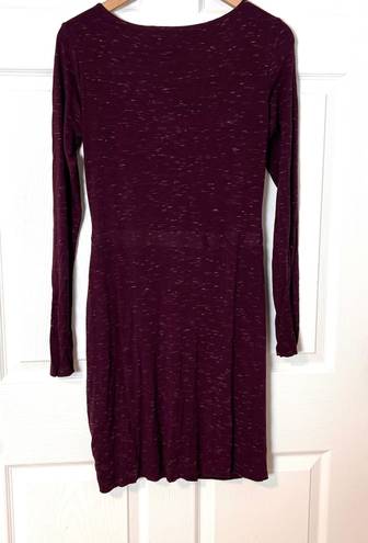 Bailey 44 Anthropologie Purple Cross Wrap Dress