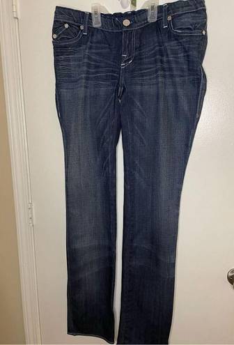 Rock & Republic  Low Rise Boot Cut Denim Wash Jeans Size 32