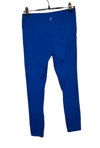 Zyia Active Light N Tight Hi-Rise Crop Leggings Royal Blue Willow Size: 4 -  $21 - From Beatriz