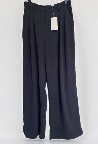 Halara Black Waffle Work Pants Wide Leg Large Tall Sold Out