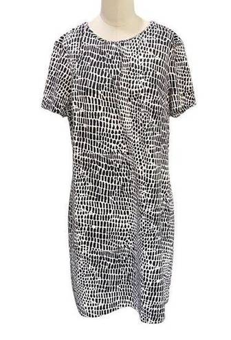 Trina Turk Trina by  Dress Abstract Animal Print  Size Medium