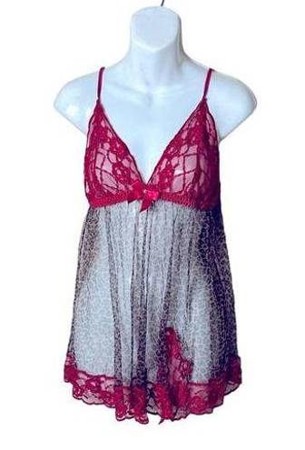 Frederick's of Hollywood Frederick’s of Hollywood Leopard Slip Lingerie L