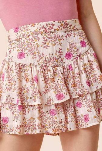 Francesca's Floral Skirt