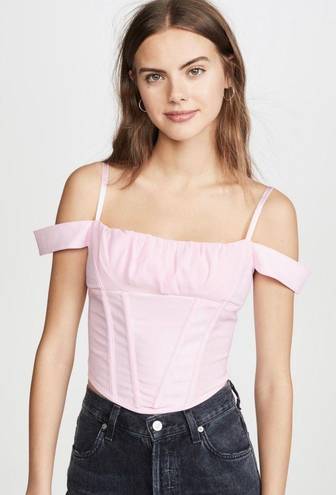 I am gia Pink  Corset Top 