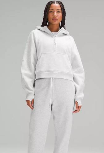 Lululemon Scuba Cropped Half-Zip Hoodie