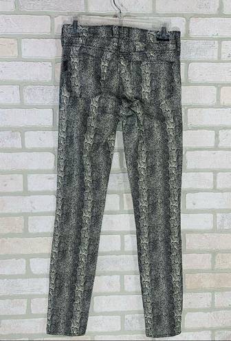 Paige  Verdugo Ultra Skinny Jeans in Python Print Size 26