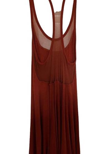 Silence + Noise  burnt orange tank dress size small