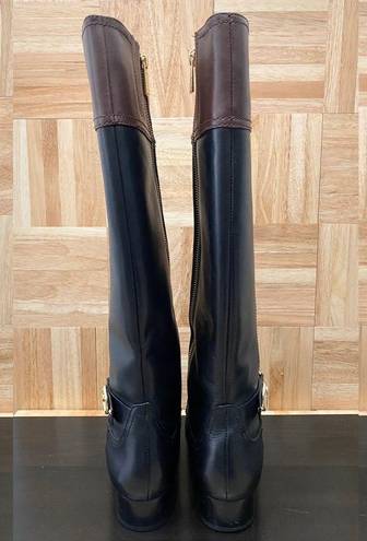 Michael Kors MICHAEL  Harland Boot Color-block Riding Equestrian Boots Size 9