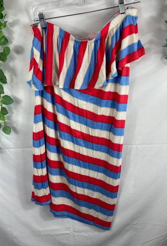 Juicy Couture  one shoulder striped dress