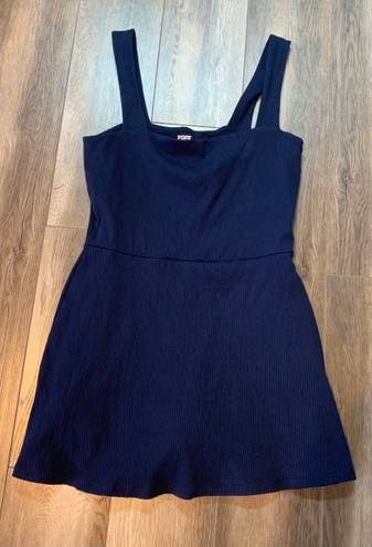 PINK - Victoria's Secret Navy Ribbed Athletic Dress