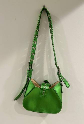 Urban Outfitters Green Shiny Purse