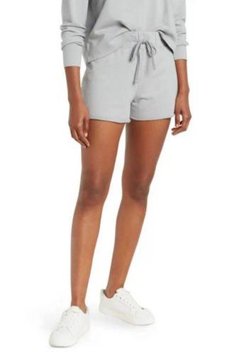 James Perse 💕💕 Drawstring Knit Shorts ~ Foil Grey 3 (fits like 8-10 US) NWT