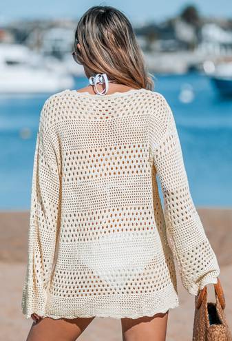 Cupshe Crochet Swim Cover Up