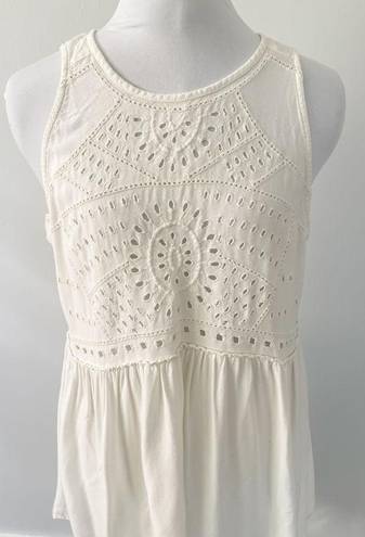 Urban Outfitters Hinge Beachy Boho White Swim Cover Up