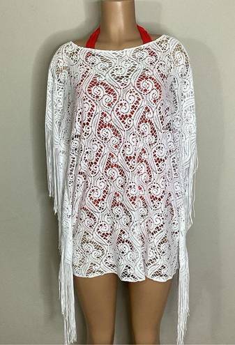 PilyQ New  water lily fringe coverup. XS/S. Regularly $179