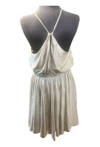 Halston Heritage  Women’s Sleeveless Round neck with Flounce Skirt Size M