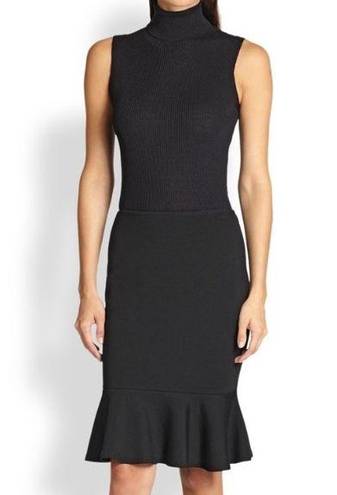 St. John  rib-knit sleeveless turtleneck