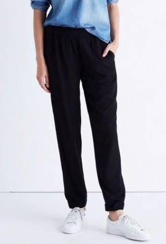 Madewell  Track Black Pant