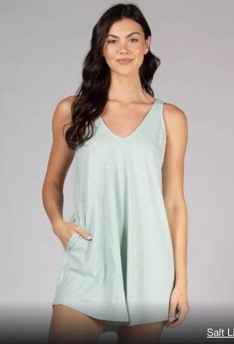 Salt Life NWOT  Fresh Mint BEACH BABE Tank CoverUp Dress MEDIUM