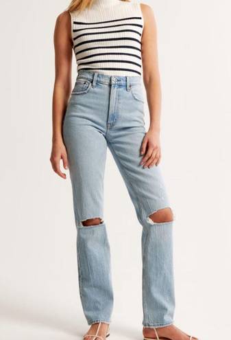 Abercrombie & Fitch Abercrombie 90s Slim Straight Ultra High Rise Jeans 