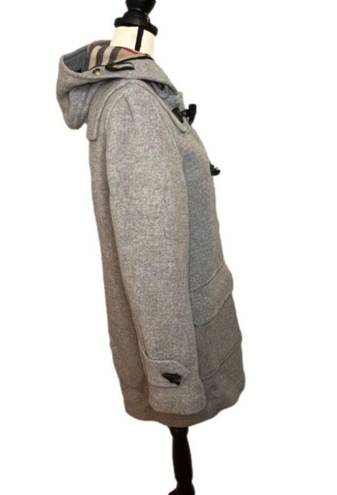 Burberry Women's  London Gray Coat Size 8