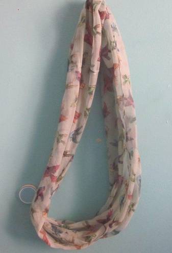 infinity  Scarf - Colorful Bird Pattern - Unbranded