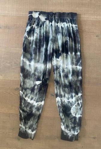 Young Fabulous and Broke  tie dye tassel casual joggers pants
