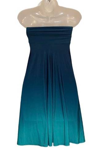 Jordan Taylor Ombré Dress Blue Small