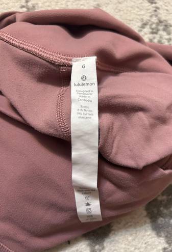 Lululemon Align Leggings Spanish Rose