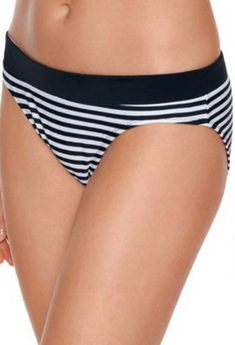 Avia Striped Bikini Bottom NWT Size XL 16-18