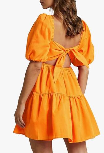 Orange Game Day Dress