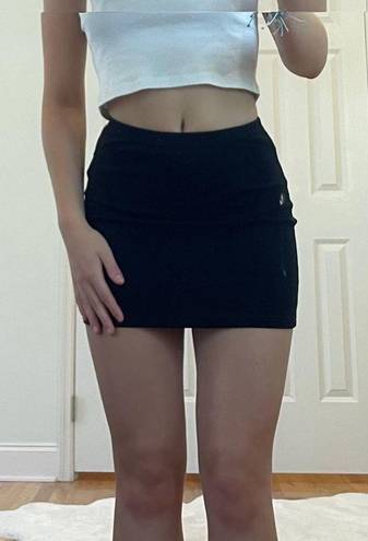 Black Short Skirt