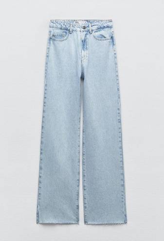 ZARA Trf Straight Leg Full Length Jeans