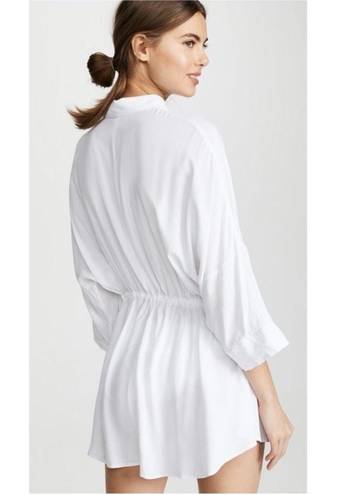 l*space NWT L* Pacifica Tunic Cover-Up in White sz M/L