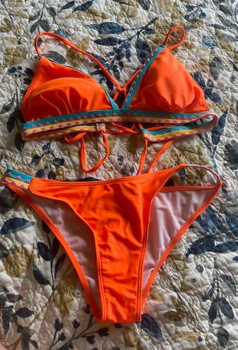 Orange Bikini Size M