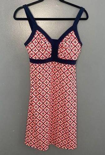 Patagonia Geometric Print Cross Back Dress