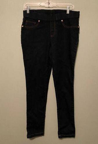 Faded Glory  Dark Wash Pull On Skinny Jeans Size 10 NWOT