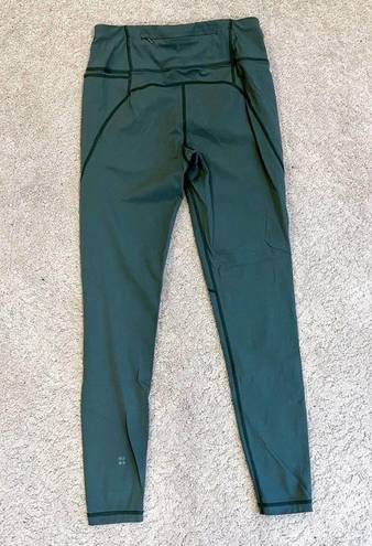 Sweaty Betty  The Power Side Pocket Legging Size Small Oliver Green