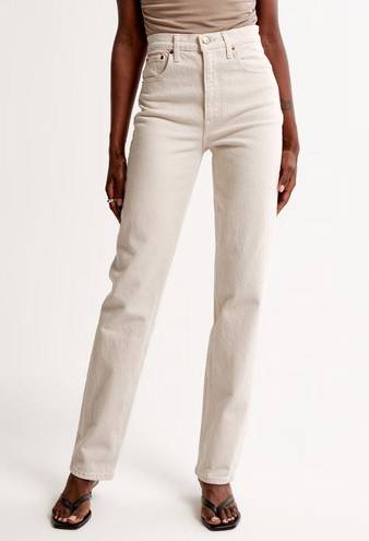 Abercrombie & Fitch Ultra High Rise 90s Straight Jean