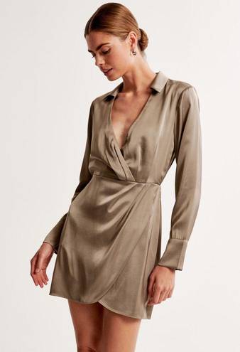 Abercrombie & Fitch Satin Dress