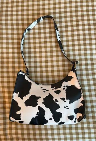 Cow purse Black