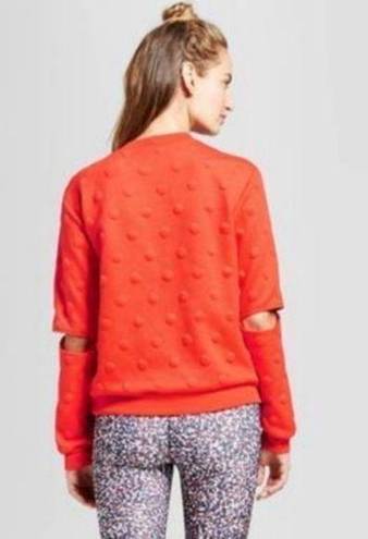 Joy Lab Orange Cut Out Top Size M