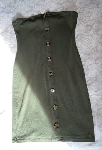 Heart and Hips  Olive Green Dress